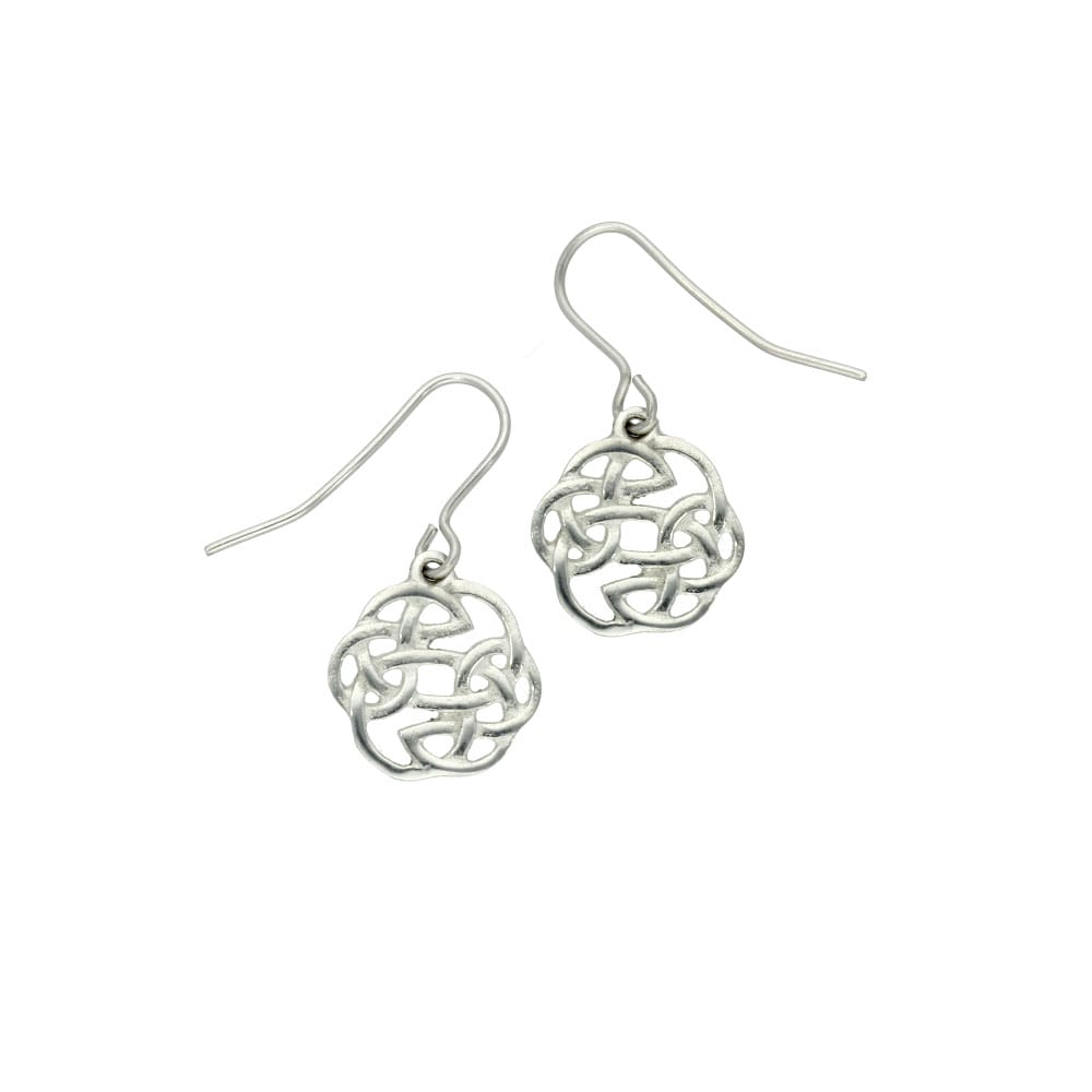 Lugh's Knot drop earrings