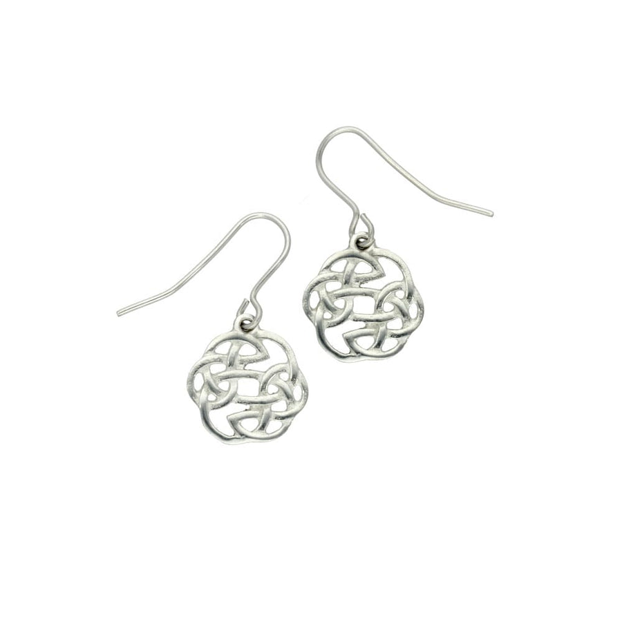 Lugh's Knot drop earrings