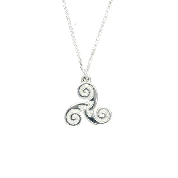 Silver Triscele Pendant