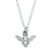 Tiny Bee Pendant on 16" belcher chain
