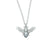 Small Bee Pendant on 18" curb chain