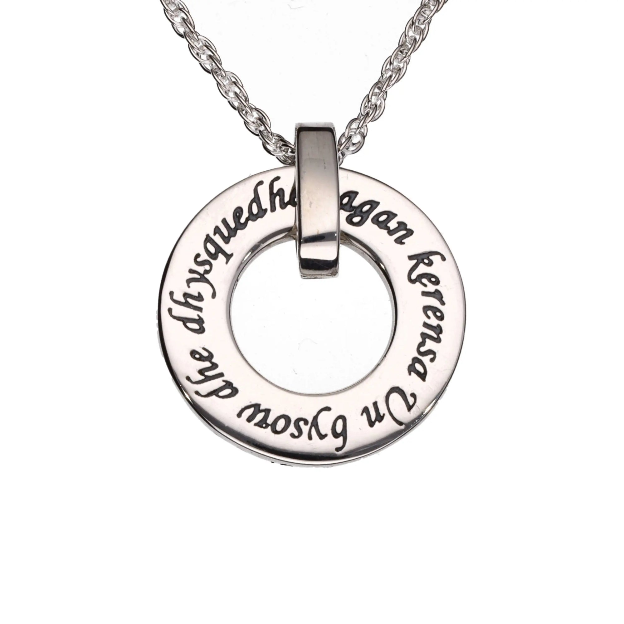 Cornish Love Pendant in Sterling Silver