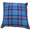 Scatter Cushion in Glen Innes Tartan with red flanged piping