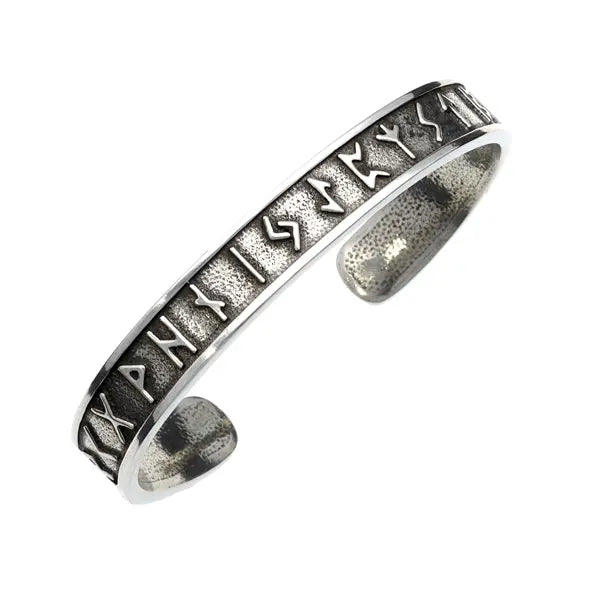 Runic Torc Bangle Medium