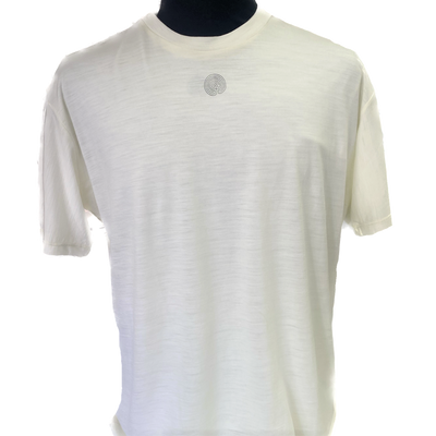 100% Merino Wool T- Shirt "Toi Toi" Natural