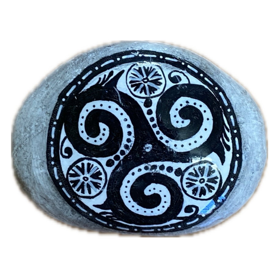 Painted Rock Triscele