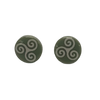 Triskele Celtic Stud Earrings