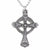 St Luke Cross necklet on 18" curb chain cross