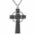 St Piran Cross - Medium on 33" Trace Chain