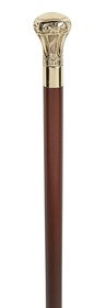 Brass Crown Collectors Stick