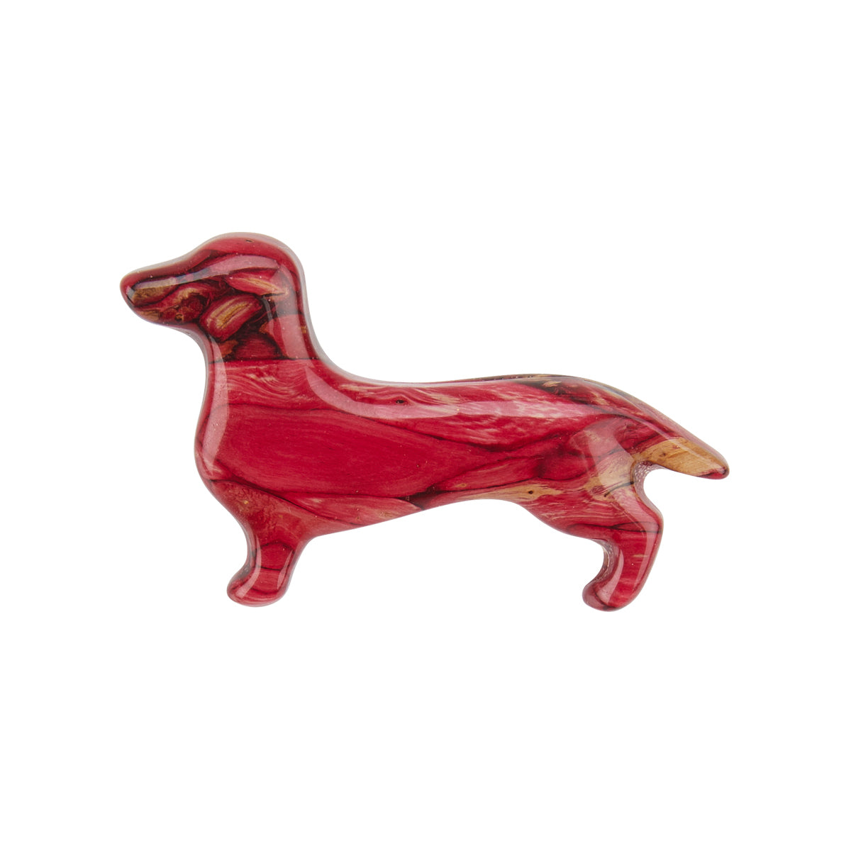 Heathergems Dachshund Brooch