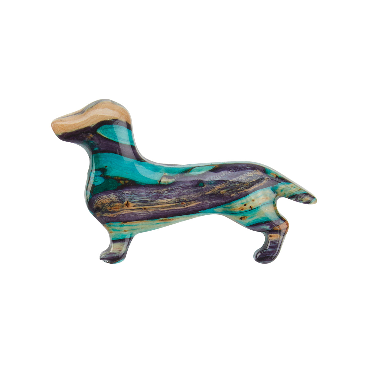 Heathergems Dachshund Brooch