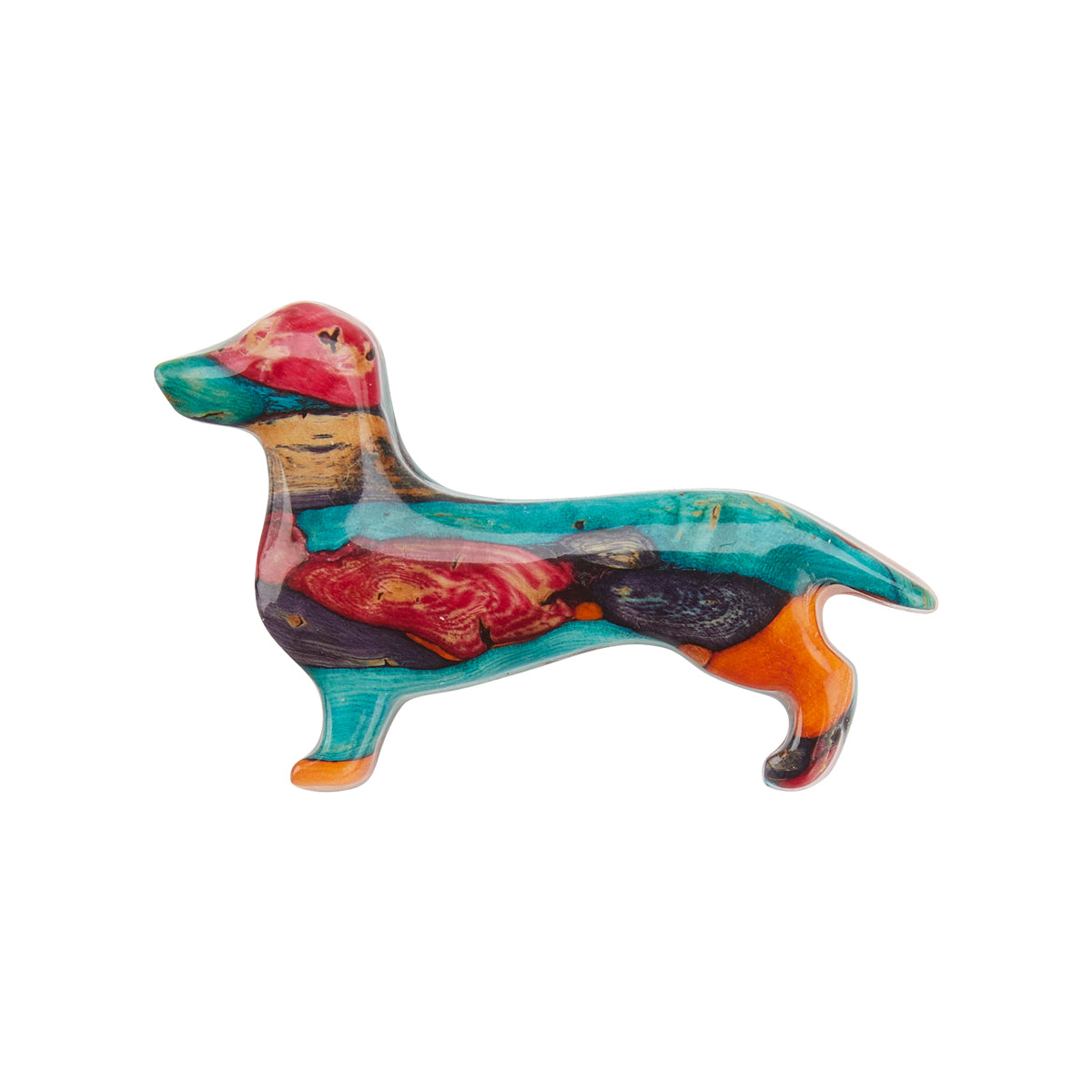 Heathergems Dachshund Brooch