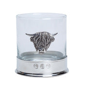 Highland Cow Whiskey Glass (pair)