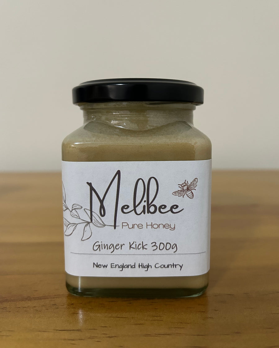 Ginger Kick Creamed Honey
