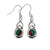 Silver Plate Celtic Drop Earrings