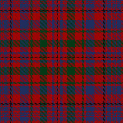 Scarf in Muled Murray Tullibardine Tartan