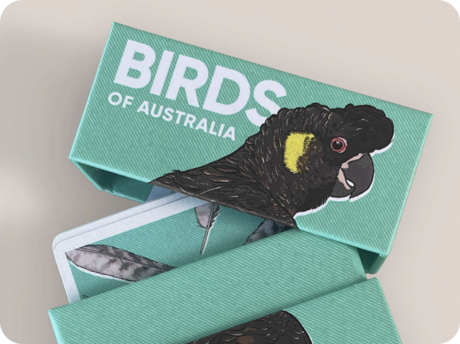 Birds of Australia Playing Cards by Wildly Nice