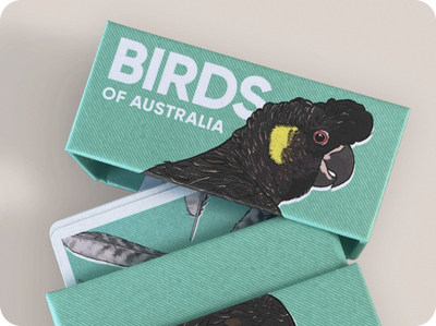 Birds of Australia Playing Cards by Wildly Nice