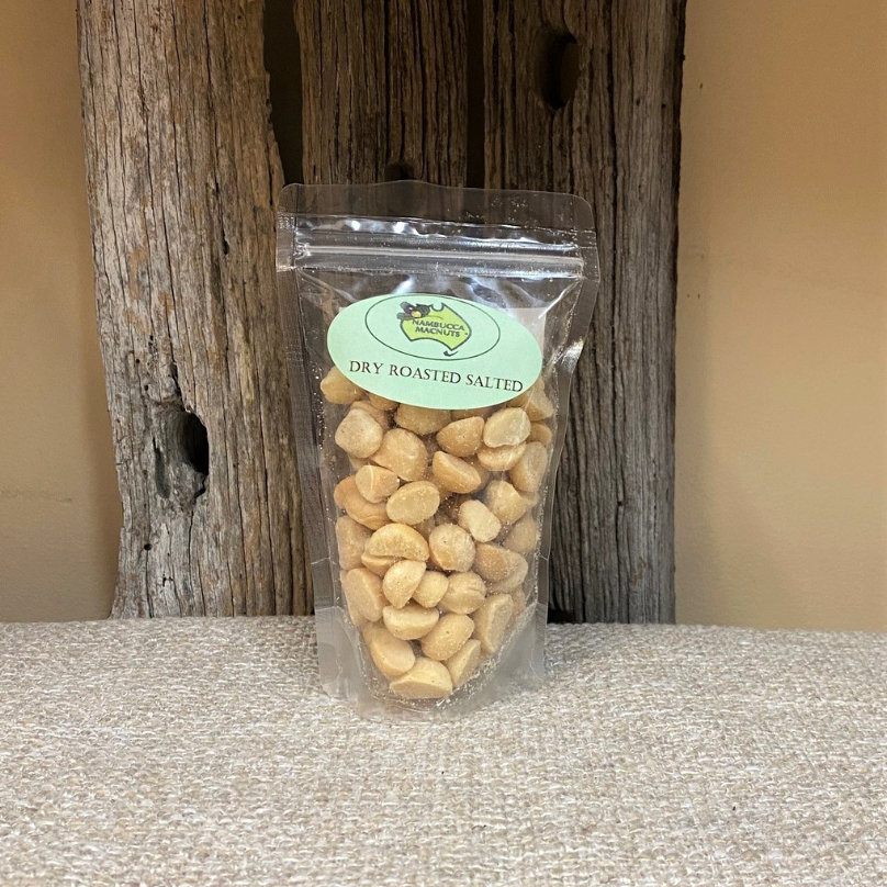 200 gm Dry Roasted & Salted Macadamia Nuts