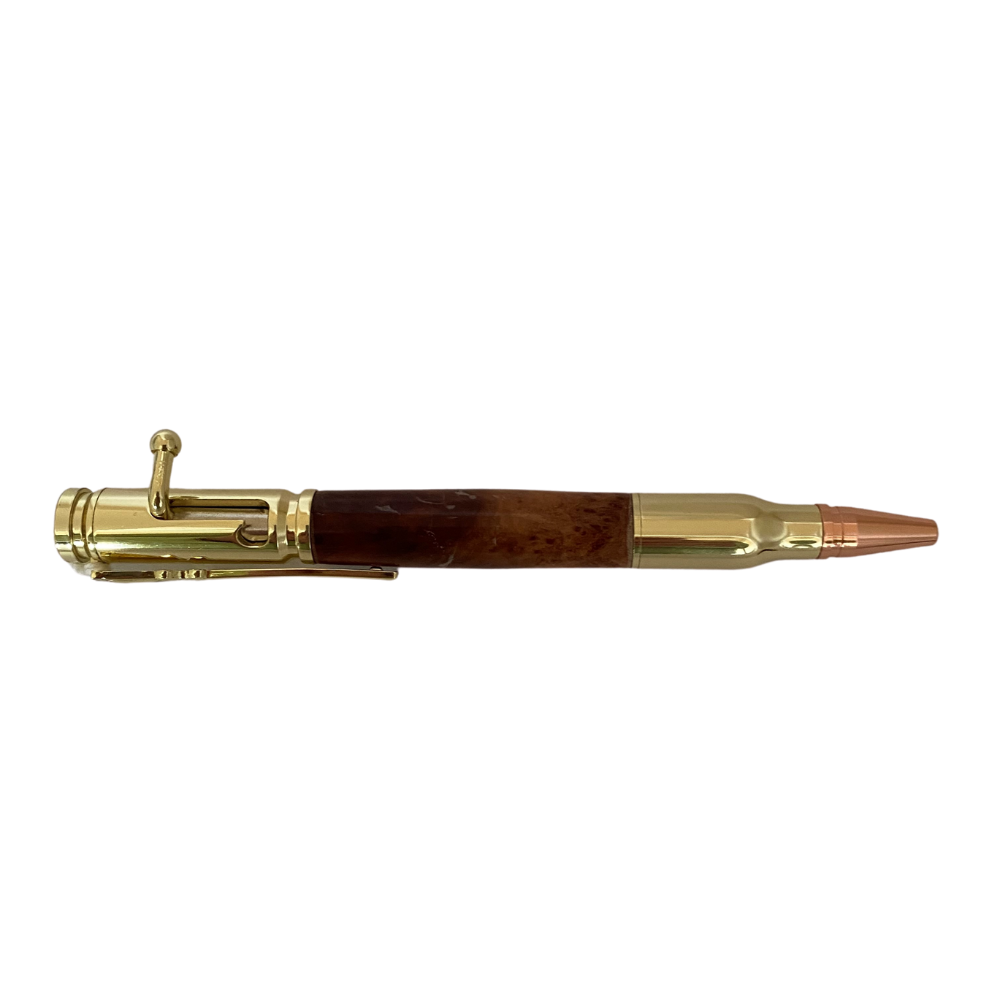 Bolt Action Bullet Pen  Gold