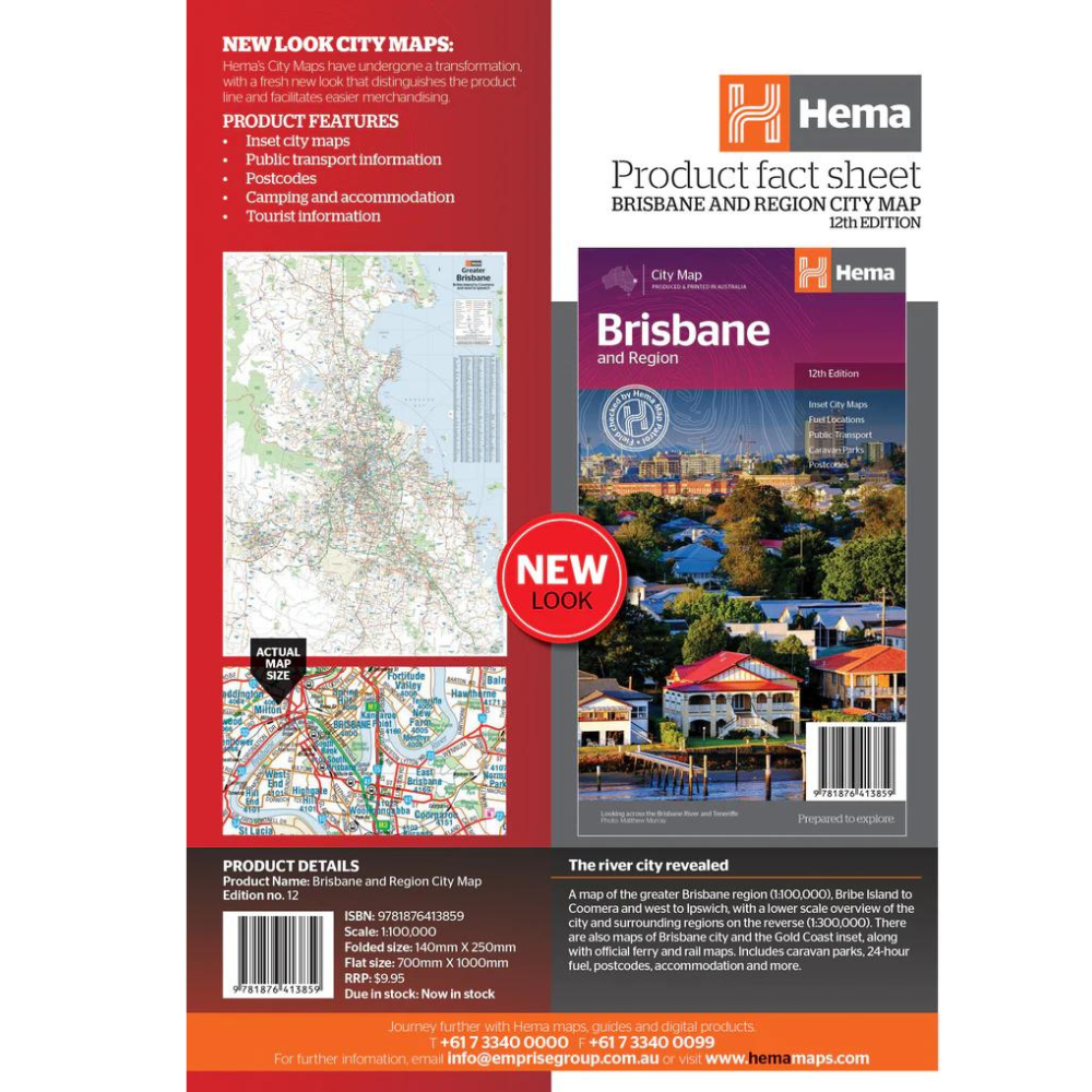 Brisbane & Region Map