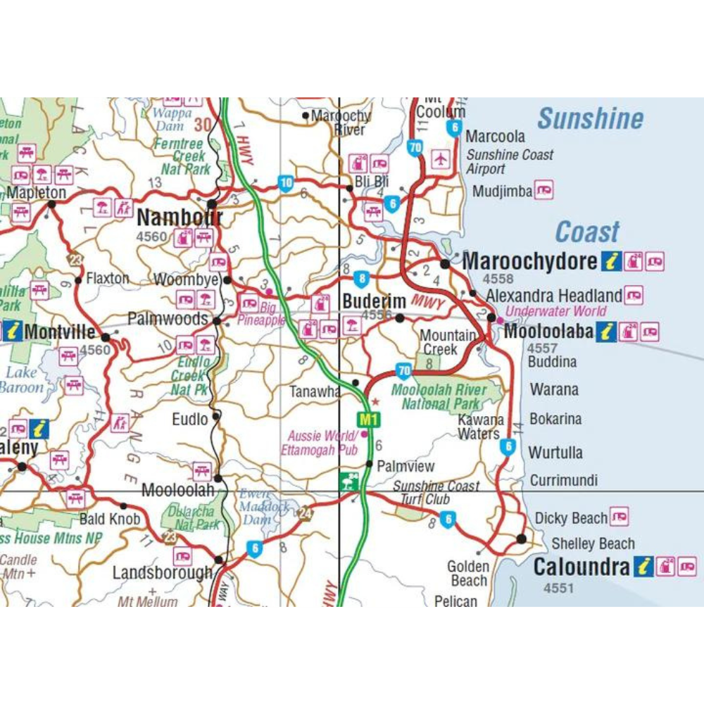 Brisbane & Region Map