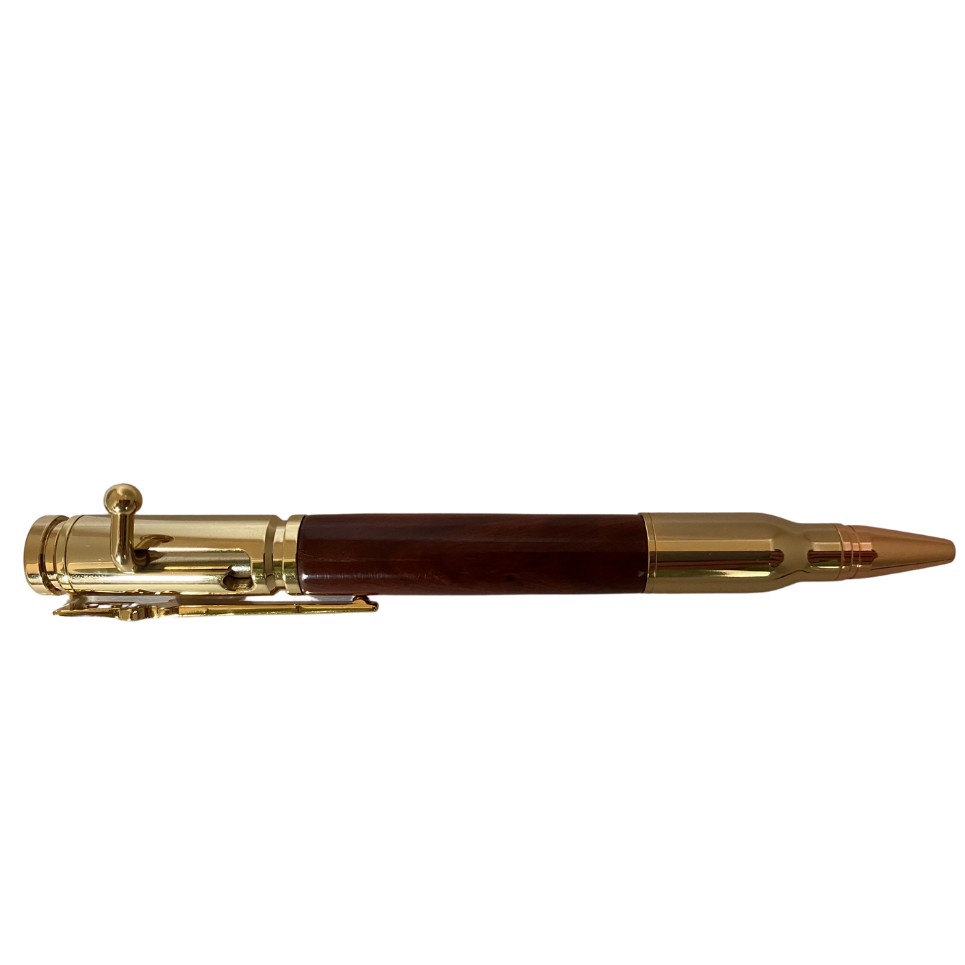 Bolt Action Bullet Pen  Gold
