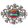 Alyth Scottish Thistle Brooch in Pewter - CHB5