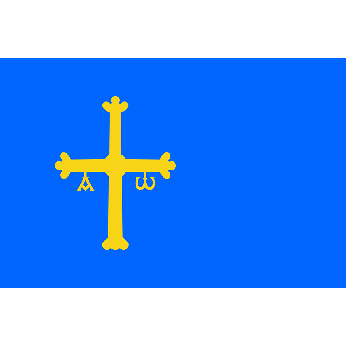150 cm x 90 cm flag - Asturias