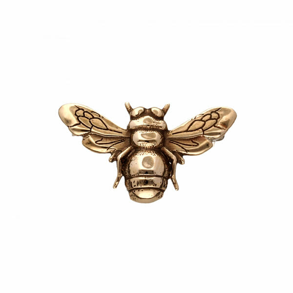Bronze Bee Brooch