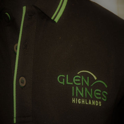 Mens Black Polo Shirt