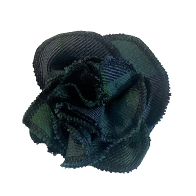 Tartan Rosette Pins Multi