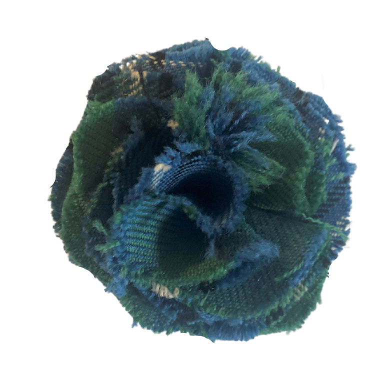 Tartan Rosette Pins Multi