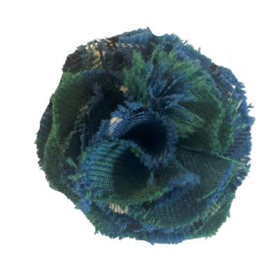 Tartan Rosette Pins Multi