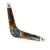Decorative Boomerang Goanna Design