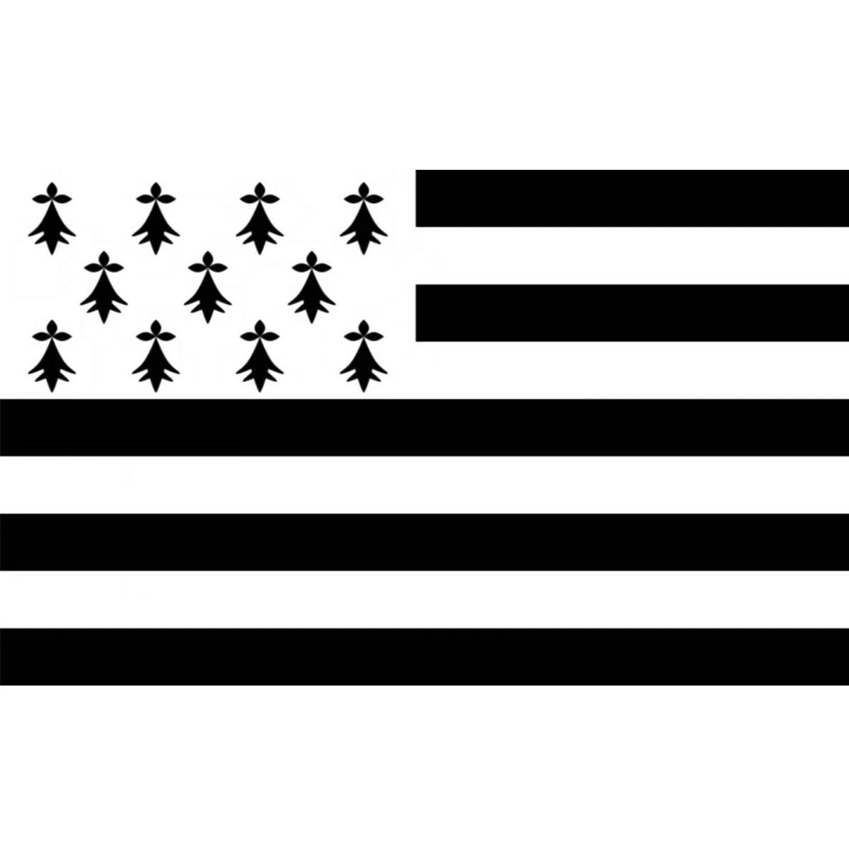 150 cm x 90 cm flag - Brittany