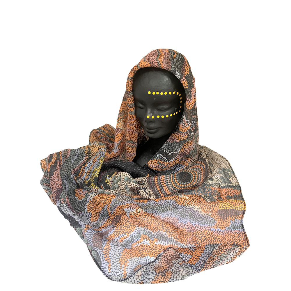 "Purnulul" Silk Scarf