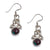 Celtic Silver Drop Earrings