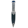 Heathergems Polished Pewter Sgian Dubh