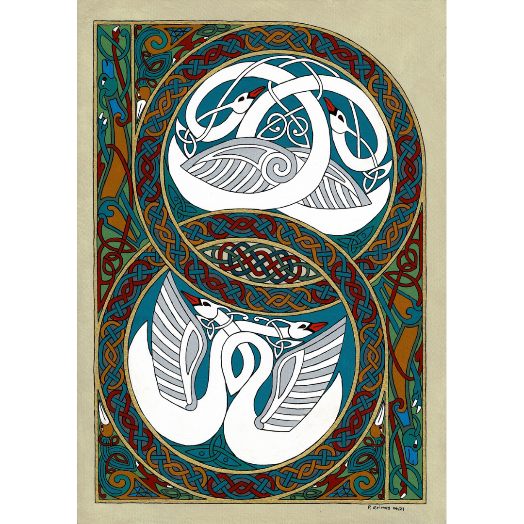 Celtic Card Children of Lir
