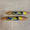 Hand Painted Fish Clap Sticks