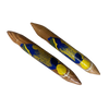 Hand Painted Fish Clap Sticks