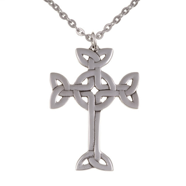 St Justin Clonmacnois cross Pendant