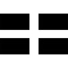 150 cm x 90 cm flag - Cornwall