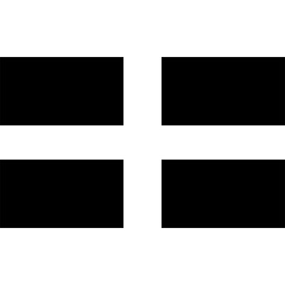 150 cm x 90 cm flag - Cornwall