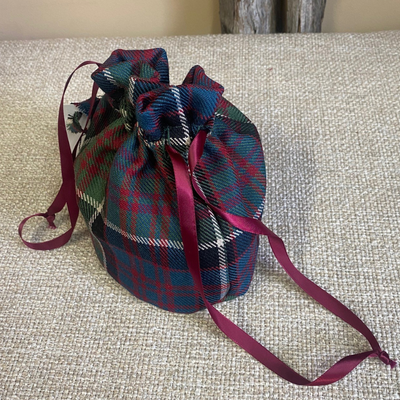 Dilly Bag in Assorted Tartan
