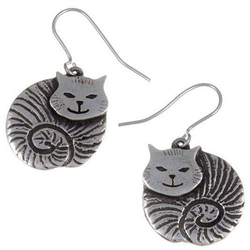 Fat Cat Earrings