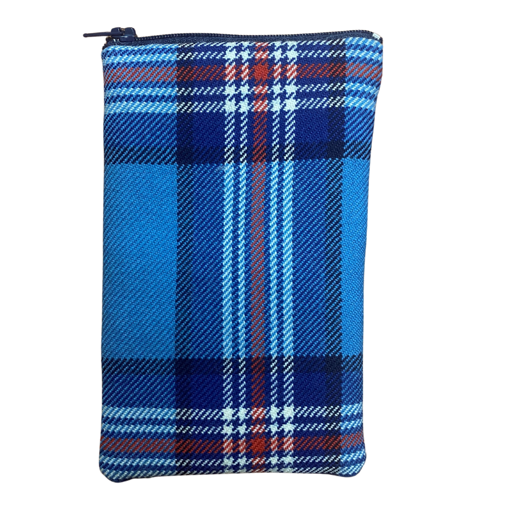 Glasses Case in Glen Innes Tartan with zip