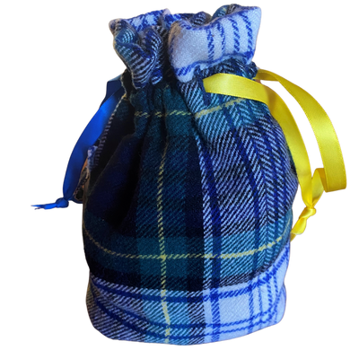 Dilly Bag in Assorted Tartan